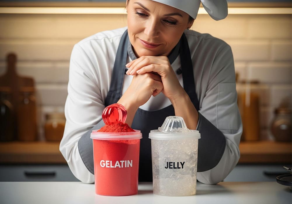 فرق پودر ژلاتین با پودر ژله چیست